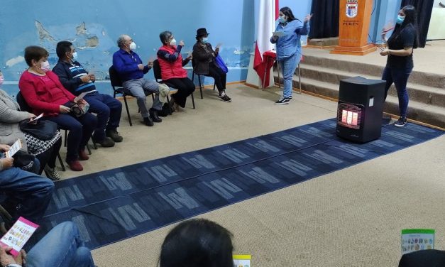 1ra. REUNIÓN PRESENCIAL DE TALLER DE SALUD Y AUTOCUIDADO, en purén