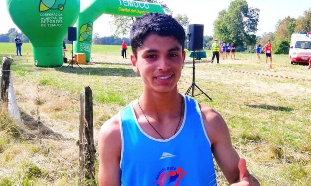 atleta  infantil purenino vicente  cea sepúlveda, destaca en nac. de cross-COUNTRY SUB 16
