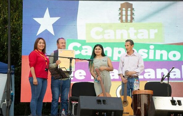 TOTAL ÉXITO DEL CANTAR CAMPESINO DE MANZANAL, EN PURÉN