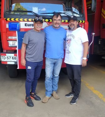 CARLOS   CASZELI, DANIEL “BOMBO” FICA Y AMIGOS  ENTREGARON  IMPORTANTE APORTE