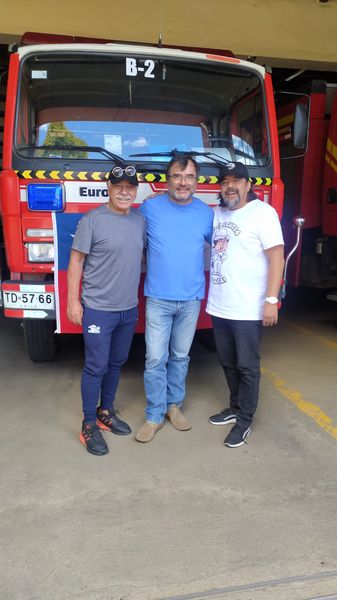 CARLOS   CASZELI, DANIEL “BOMBO” FICA Y AMIGOS  ENTREGARON  IMPORTANTE APORTE