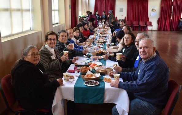 40 ADULTOS  MAYORES EN  «MALÓN DE INTEGRACIÓN DEL PROGRAMA VÍNCULOS», EN PURÉN