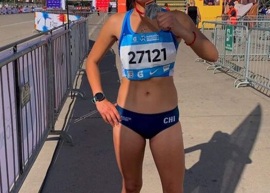 EXITOSO  RESULTADO DE TAMARA  VILLEGAS  DE LOS SAUCES  EN MARATÓN «GATORADE MARATÓN DE  STGO 2023»