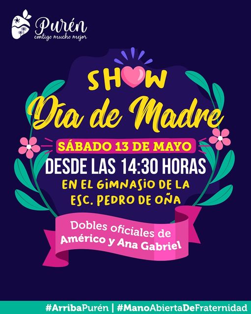 DÍA DE LA MADRE, EN PURÉN