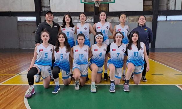 BÁSQUETBOL  U14 DAMAS DEL LICEO BICENTENARIO INDÓMITO DE PURÉN, AVANZA A LA FINAL REGIONAL