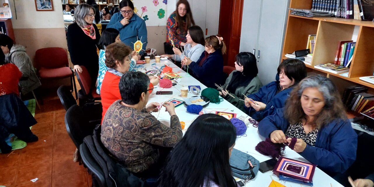 TALLER DE MANDALA FUE TODO UN ÉXITO, EN PURÉN