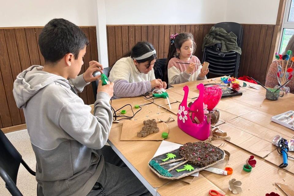 TALLER DE RECICLAJE: PURÉN PROMUEVE LA CONCIENCIA AMBIENTAL