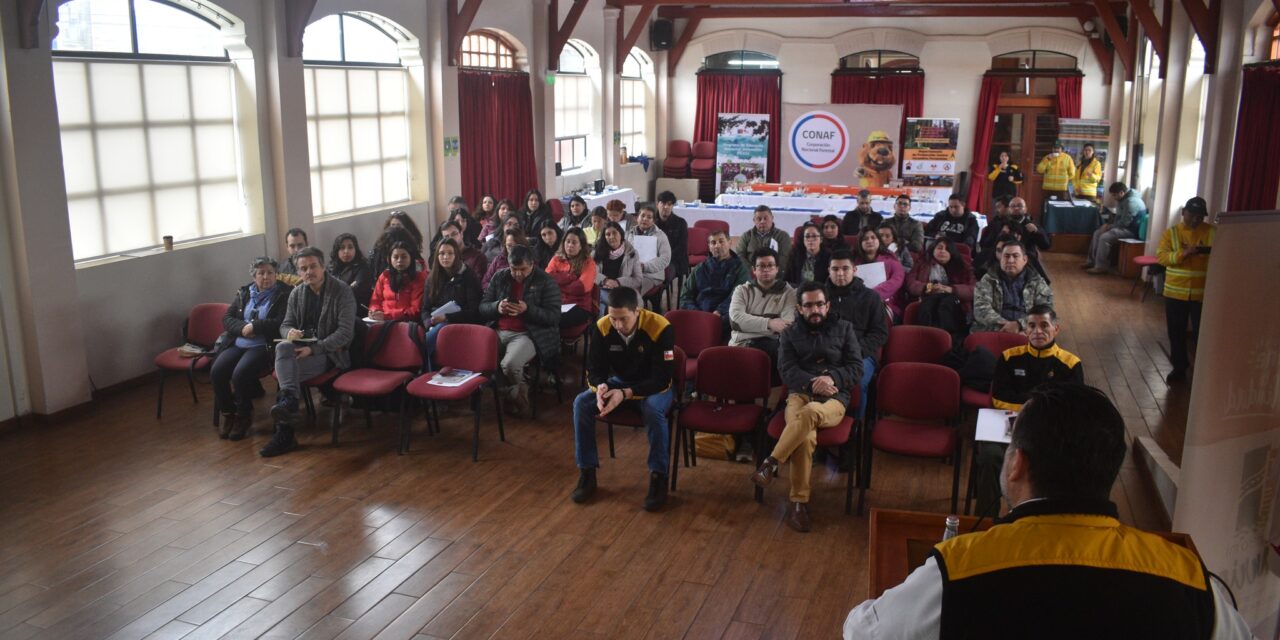 CONAF Y MINVU REALIZÓ JORNADA DE CAPACITACIÓN, EN PURÉN