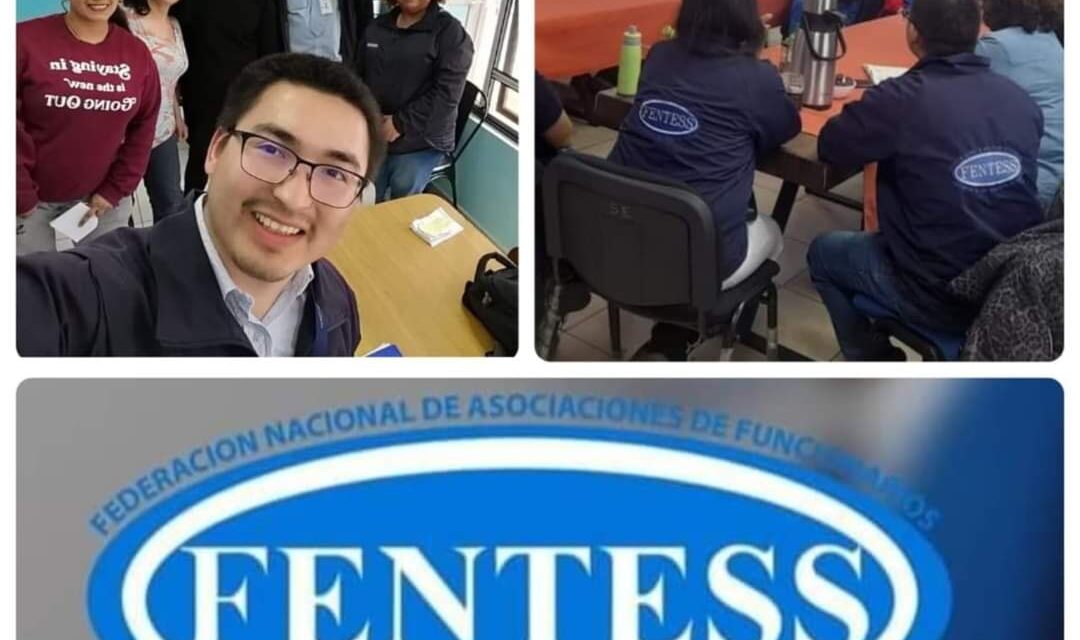 FUNCIONARIOS TÉCNICOS DE HOSPITAL PURÉN CELEBRAN HISTÓRICO CAMBIO DE TURNO