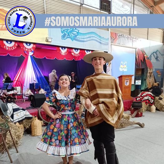 PABLO AGUAYO Y FRANCHESKA AGUAYO  DE PURÉN  SELECCIONARON  PARA EL C.  PROV DE CUECA E. MEDIA