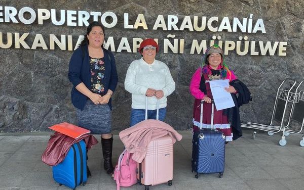 María Salazar, Yuri Pinoleo y Patricia Sepúlveda:PURENINAS PARTICIPAN DE ENCUENTRO NACIONAL DE EMPRENDEDORAS