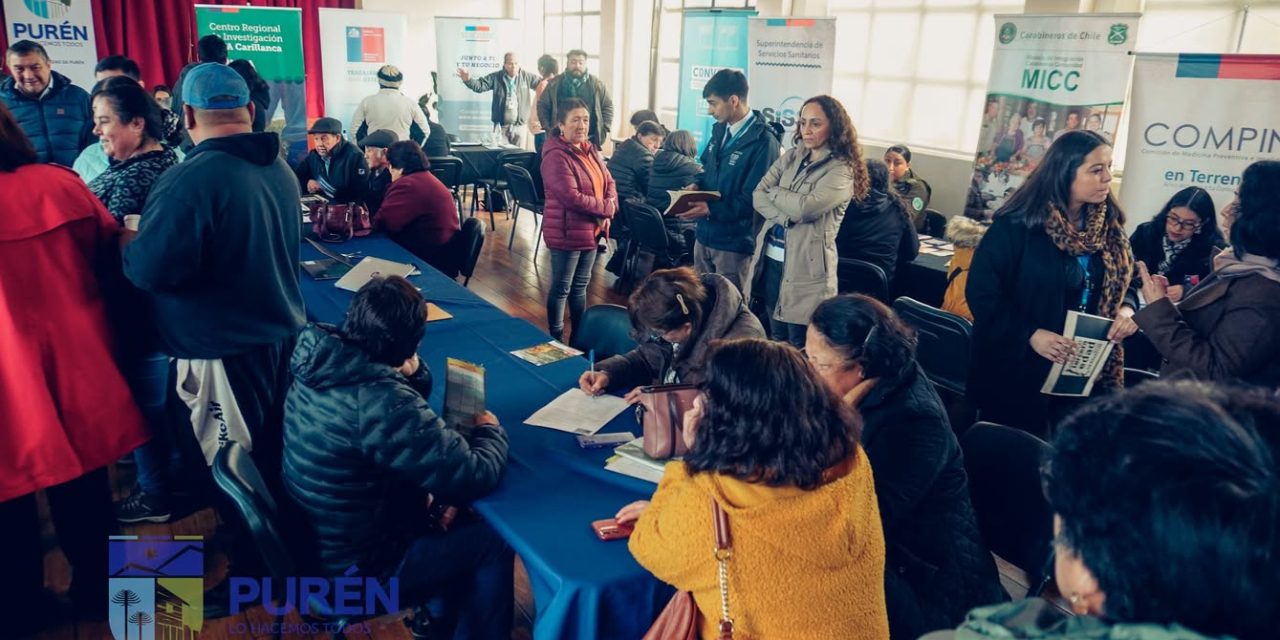 GOBIERNO EN TERRENO: SERVICIOS PÚBLICOS A LA COMUNIDAD EN PURÉN